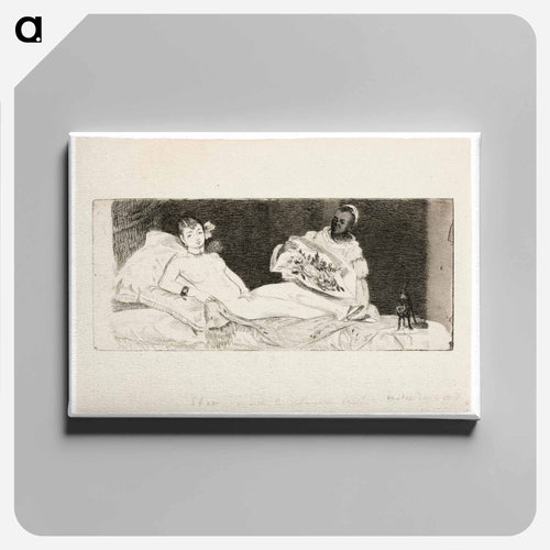 Olympia - Edouard Manet Canvas.