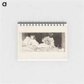 アートメモ帳-Olympia - エドゥアール マネ Memo.