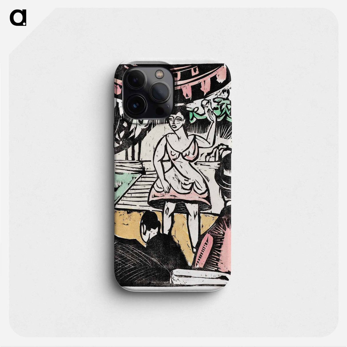 Little Variety Act with Singer - Ernst Ludwig Kirchner Phone Case.