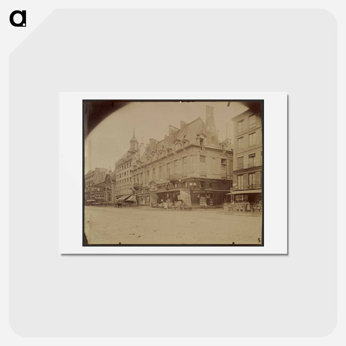アートポストカード-Hôtel de Mayenne
 - ウジェーヌ アジェ Postcard.