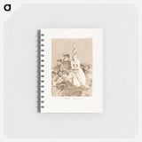 Nothing could be done about it, plate 24 from Los Caprichos by Francisco José de Goya y Lucientes - Francisco de Goya Memo.