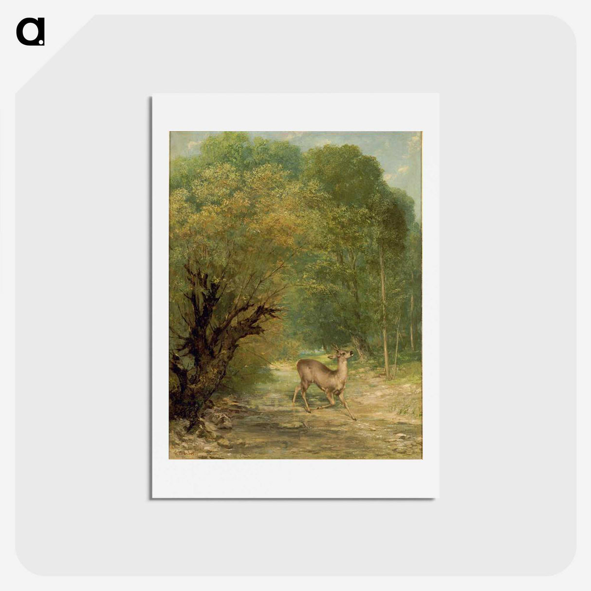 2-88_Gustave-Courbet_hagaki