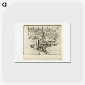 アートポストカード-Lindsay Row, Chelsea
 - ジョセフ ペネル Postcard.