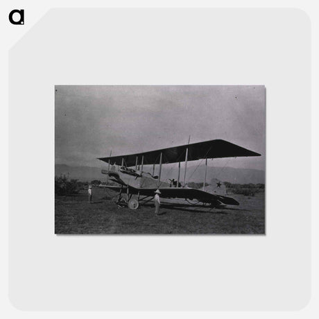 アートポストカード-Two Mexican Children by an Airplane
 - 国立医学図書館 Postcard.