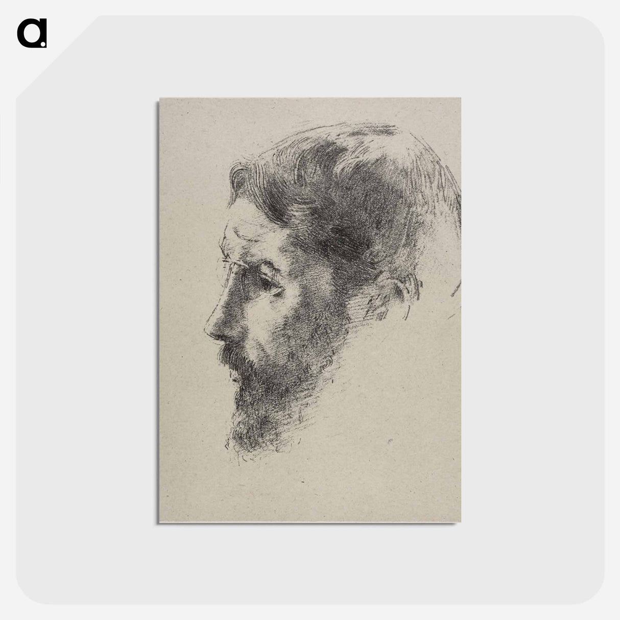 アートポストカード-Pierre Bonnard - オディロン ルドン Postcard.