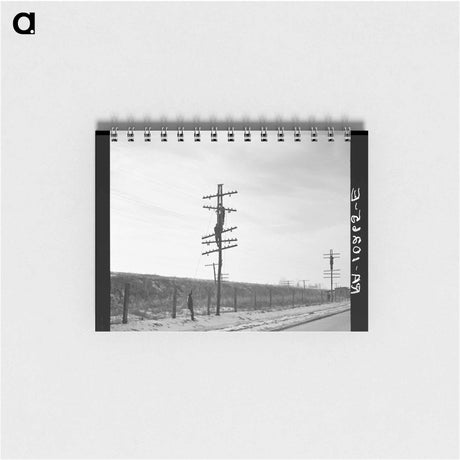 アートメモ帳-Tank on Truck, Dumas, Texas
 - ラッセル リー Memo.