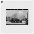 アートポストカード-Tank on Truck, Dumas, Texas
 - ラッセル リー Postcard.
