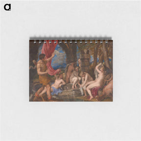 アートメモ帳-Diana and Actaeon - ティツィアーノ ヴェチェッリオ Memo.