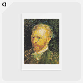 アートポストカード-Self-Portrait - フィンセント ファン ゴッホ Postcard.