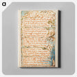 アートパネル-Songs of Innocence and of Experience: A Dream - ウィリアム ブレイク Canvas.
