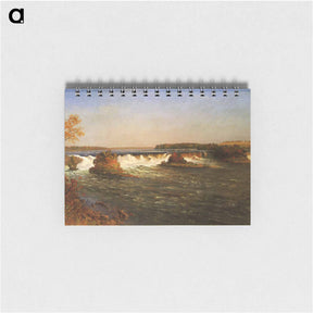 アートメモ帳-Falls of Saint Anthony - アルバート ビアスタット Memo.