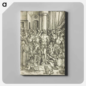 アートパネル-The Flagellation - アルブレヒト デューラー Canvas.