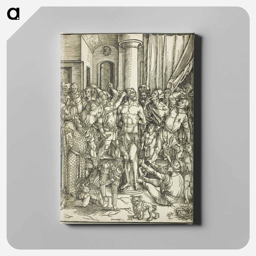 The Flagellation - アルブレヒト デューラー Canvas.