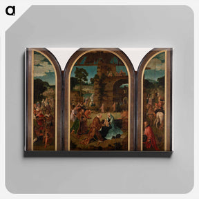 アートパネル-Adoration of the Magi
 - バーンズ・コレクション Canvas.