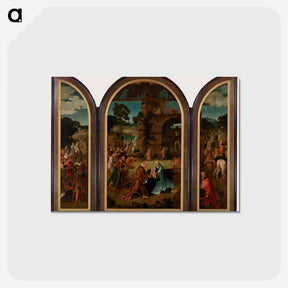 アートポストカード-Adoration of the Magi
 - バーンズ・コレクション Postcard.