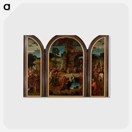 アートポストカード-Adoration of the Magi
 - バーンズ・コレクション Postcard.