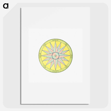 アートポスター-Mariner's Compass
 - 大英図書館 Poster.