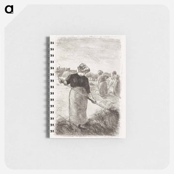 Women Tossing the Hay - カミーユ ピサロ Memo.