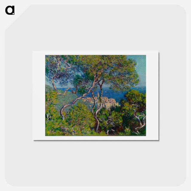 アートポストカード-Bordighera - クロード モネ Postcard.