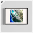 アートポスター-Super Bowl Cities: Santa Clara, California, as Seen from NASA Satellite
 - 上空からの地球 Poster.