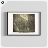 アートポスター-At the Café des Ambassadeurs - エドガー ドガ Poster.