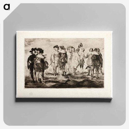 The Little Cavaliers - Edouard Manet Canvas.