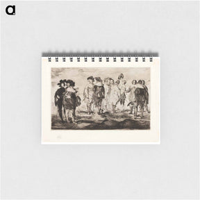 アートメモ帳-The Little Cavaliers - エドゥアール マネ Memo.