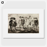 The Little Cavaliers - エドゥアール マネ Poster.