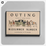 アートパネル-Outing - エドワード ペンフィールド Canvas.