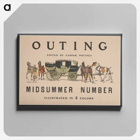 アートパネル-Outing - エドワード ペンフィールド Canvas.