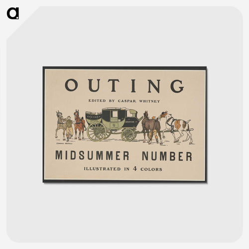 Outing - エドワード ペンフィールド Postcard.