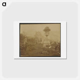 アートポストカード-Jardin des Tuileries
 - ウジェーヌ アジェ Postcard.