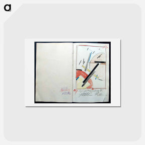 アートポストカード-Sketchbook - カジミール マレーヴィチ Postcard.