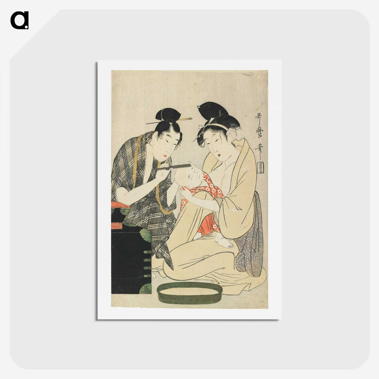 2-89_Kitagawa-Utamaro_hagaki