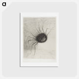 アートポストカード-Spider - オディロン ルドン Postcard.