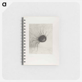 アートメモ帳-Spider - オディロン ルドン Memo.