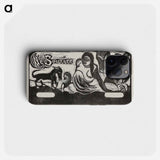 Three People, a Mask, a Fox and a Bird - ポール ゴーギャン Phone Case.