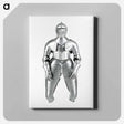 アートパネル-Three-Quarter Armor
 - セントルイス美術館 Canvas.