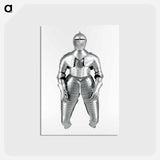 アートポストカード-Three-Quarter Armor
 - セントルイス美術館 Postcard.