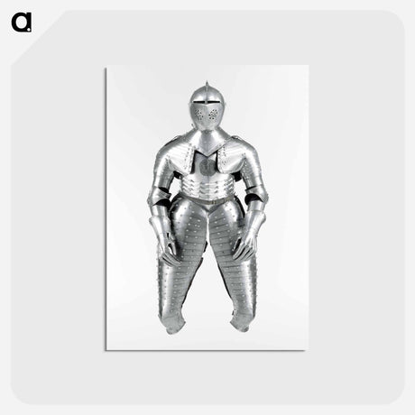 アートポストカード-Three-Quarter Armor
 - セントルイス美術館 Postcard.