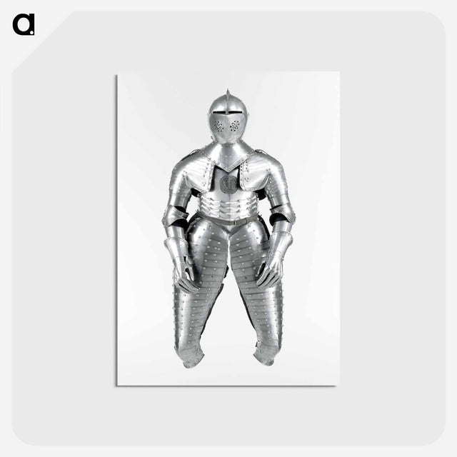 アートポストカード-Three-Quarter Armor
 - セントルイス美術館 Postcard.