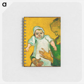 アートメモ帳-Madame Roulin and Her Baby - フィンセント ファン ゴッホ Memo.