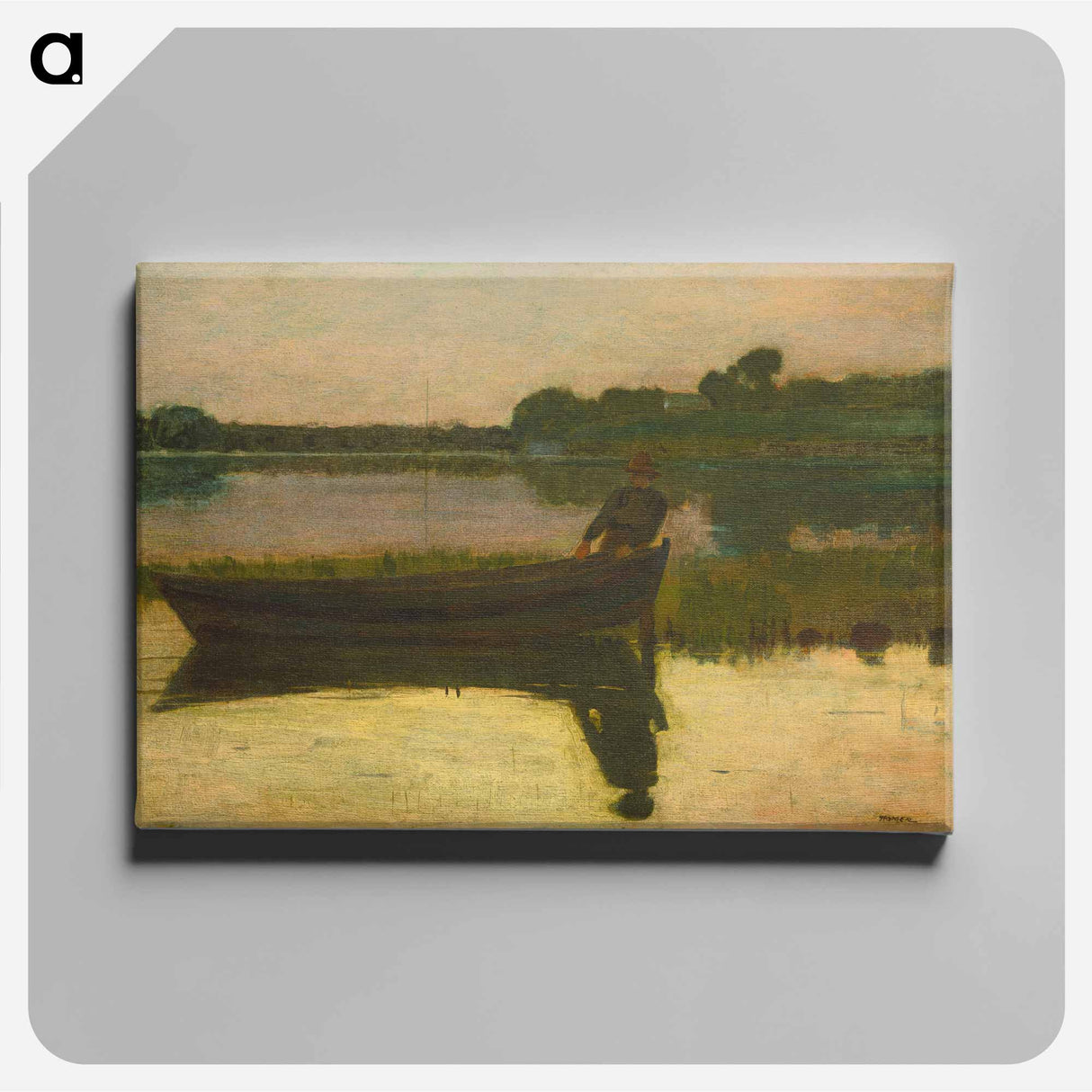 Sunset - Winslow Homer Canvas.