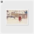 アートポストカード-Mannikin in the Snow
 - イェール大学アートギャラリー Postcard.