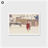 アートポストカード-Mannikin in the Snow
 - イェール大学アートギャラリー Postcard.