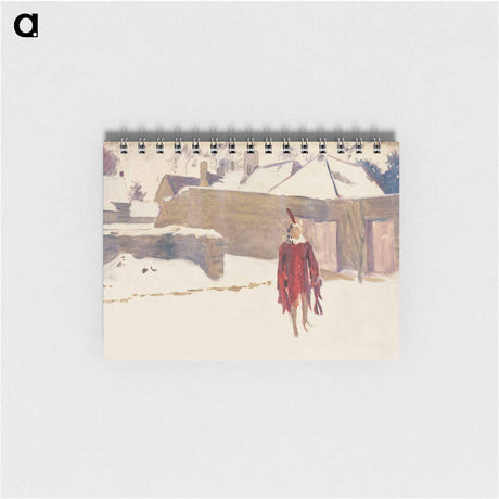 アートメモ帳-Mannikin in the Snow
 - イェール大学アートギャラリー Memo.