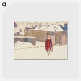 アートポストカード-Mannikin in the Snow
 - イェール大学アートギャラリー Postcard.