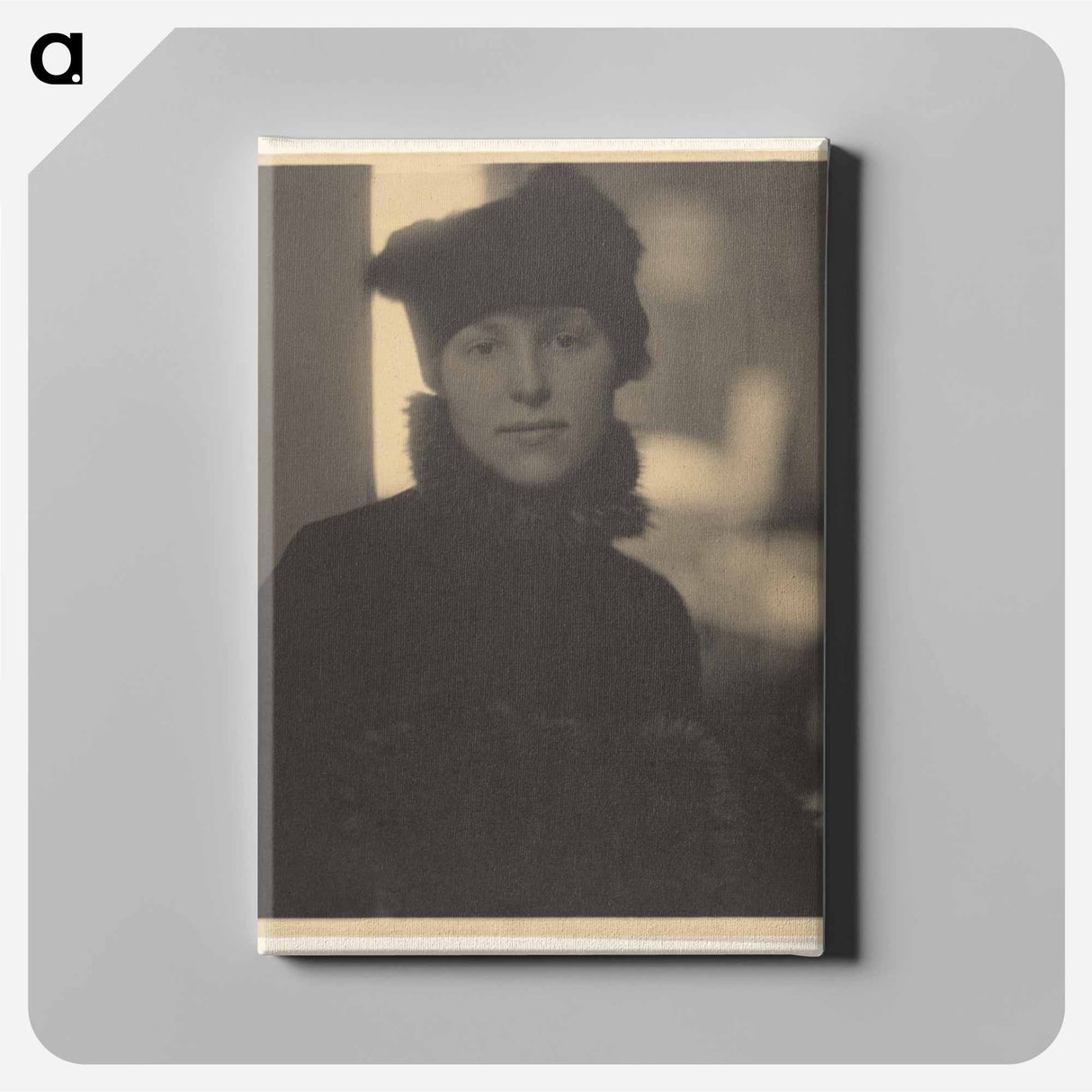 Portrait of Marie Rapp - アルフレッド スティーグリッツ Canvas.