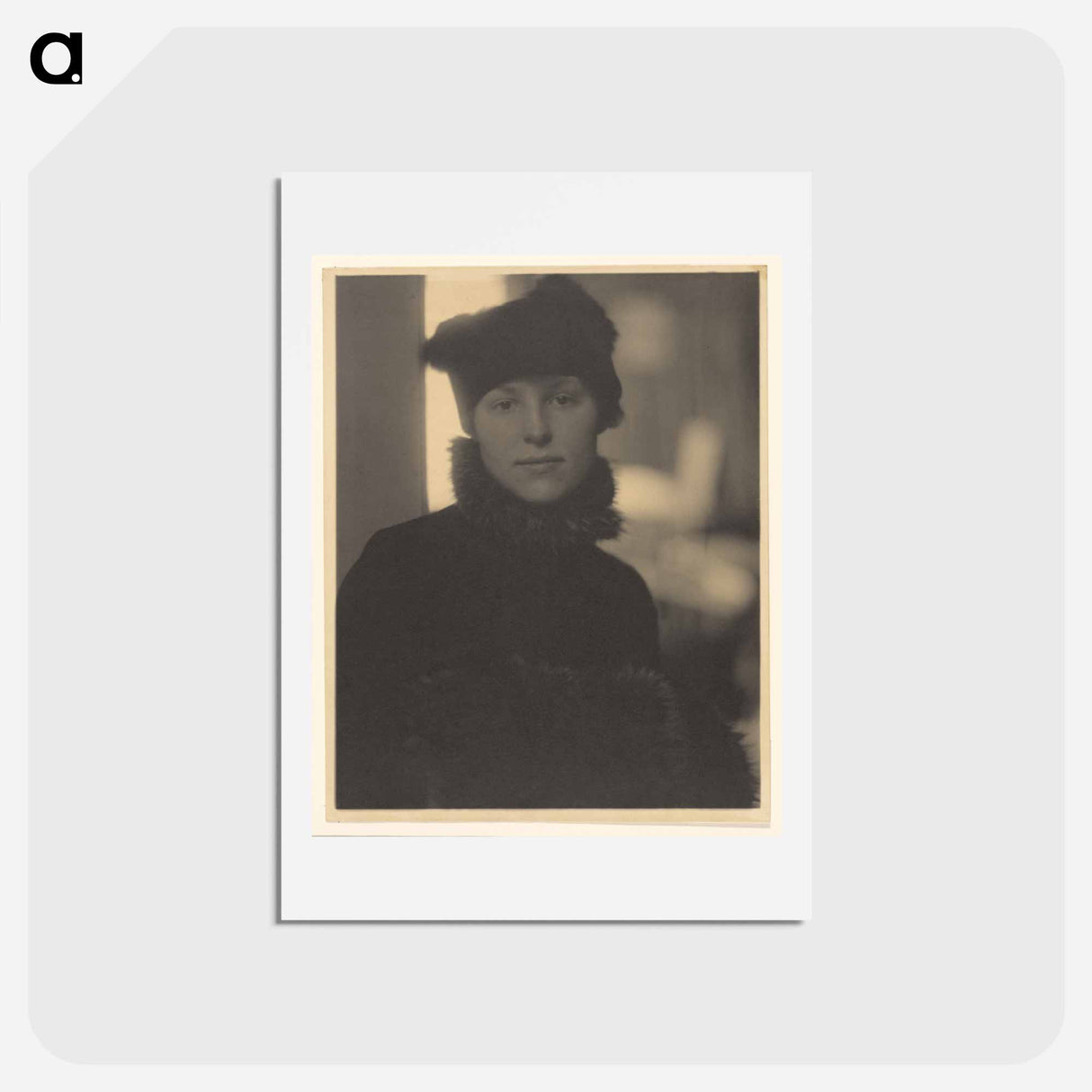 アートポストカード-Portrait of Marie Rapp - アルフレッド スティーグリッツ Postcard.