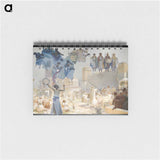Slav Epic: The Introduction of the Slavic Liturgy in Greater Bohemia - Praise God in Our Native Language - アルフォンス ミュシャ Memo.
